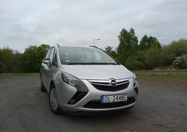 Opel Zafira cena 29000 przebieg: 204600, rok produkcji 2015 z Legnica małe 106